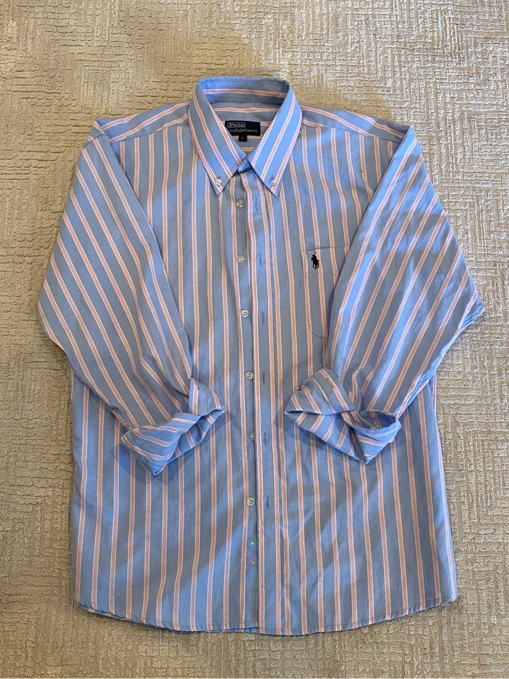 Polo by Ralph Lauren Mens Vintage Button Up Size L